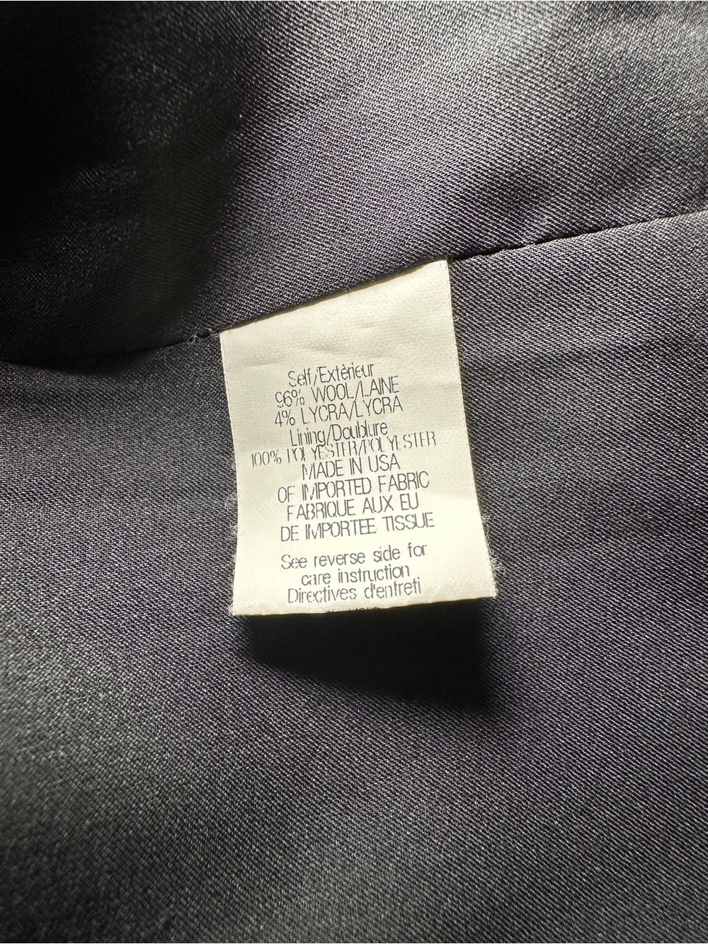 Theory Gilda Tailor 96% Wool Double Breasted Blazer in Black Size 2 - Picture 9 of 10
